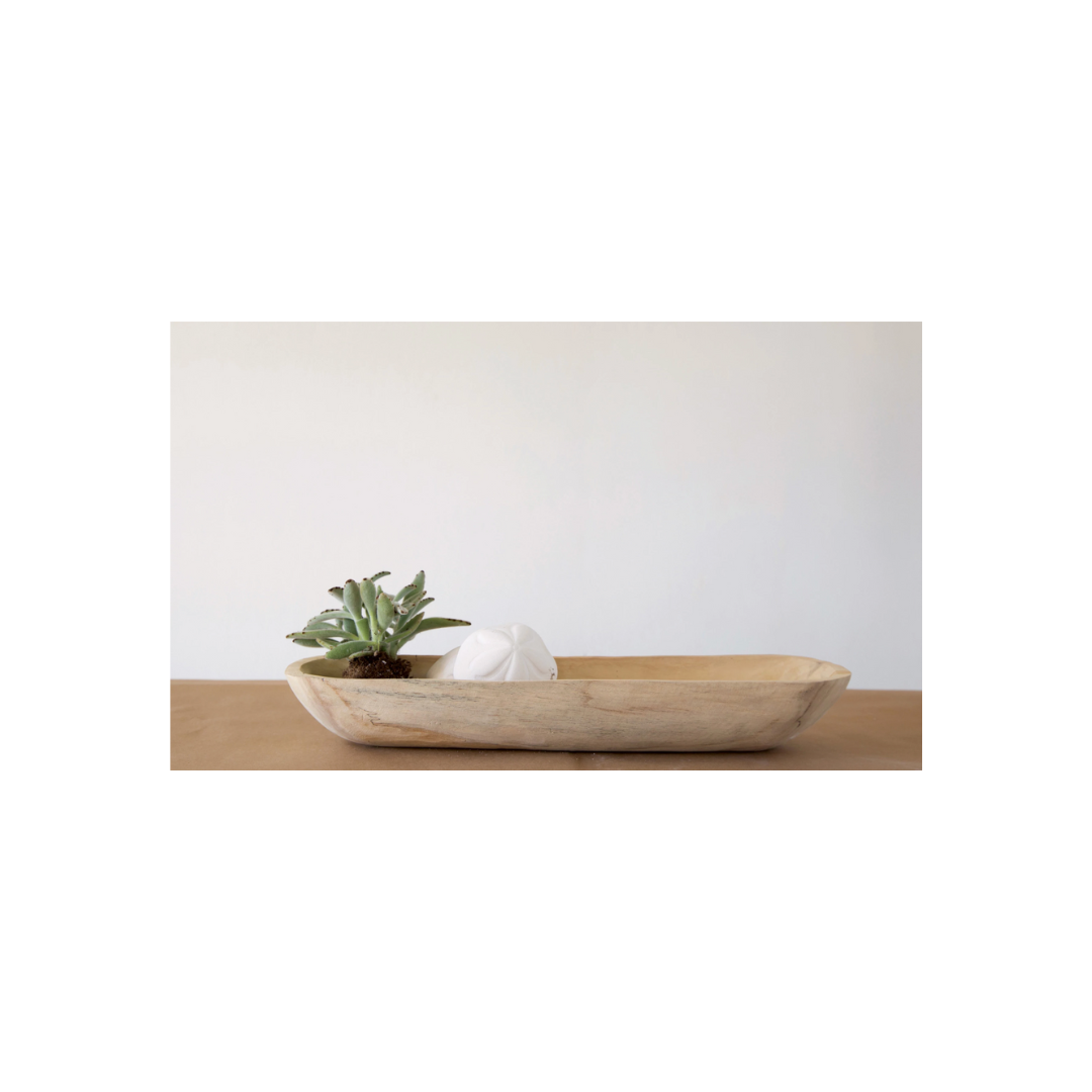 Paulownia Wood Bowl