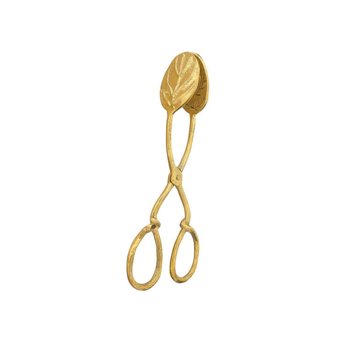 Brass Leaf Tongs