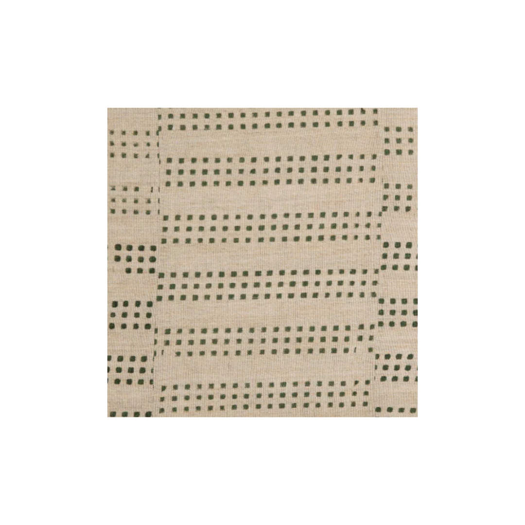 Aspen on Olive Natural Pillow