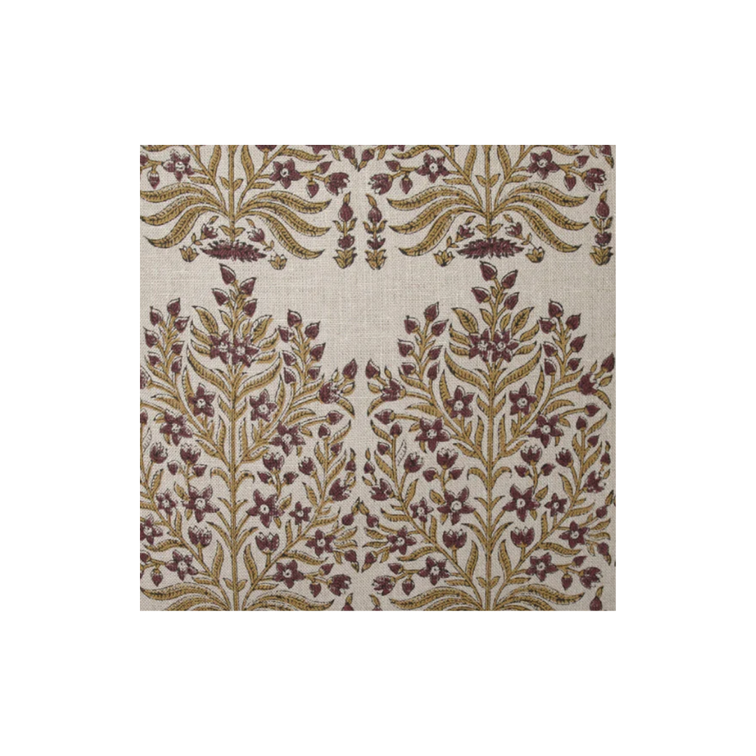 Fleur Mustard Saffron Pillow