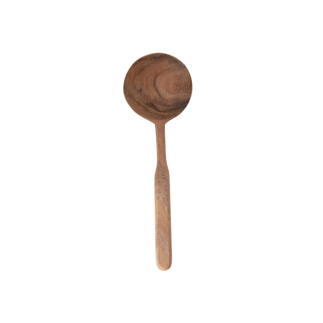 Hand-Carved Acacia Wood Spoon