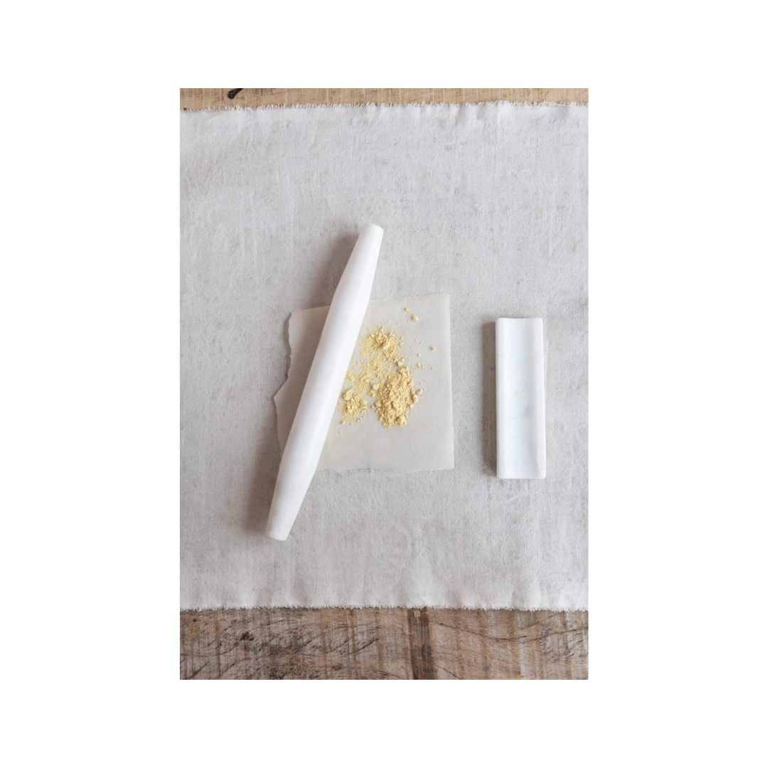 Marble Rolling Pin and Stand