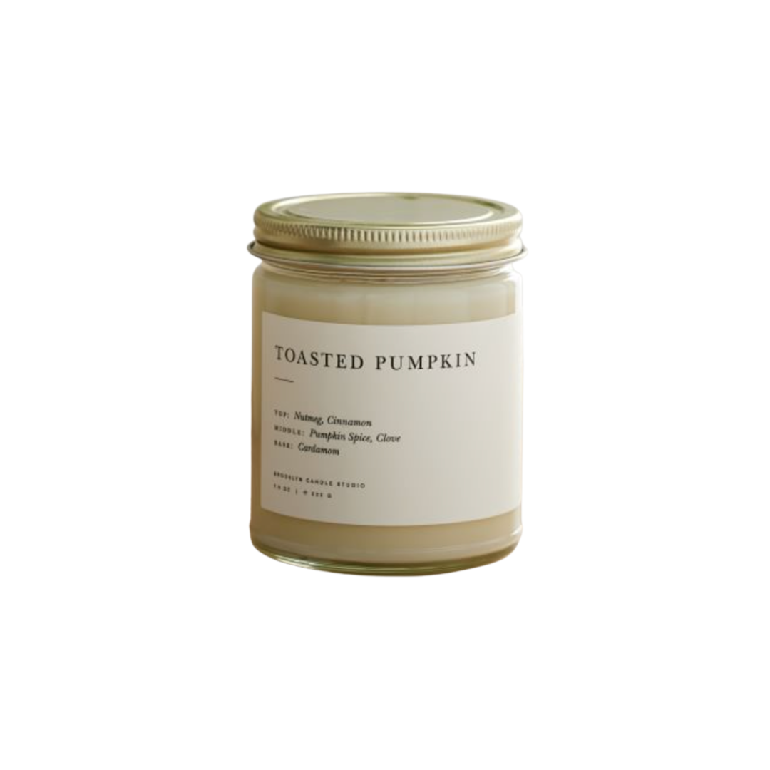 Toasted Pumpkin Minimalist Candle
