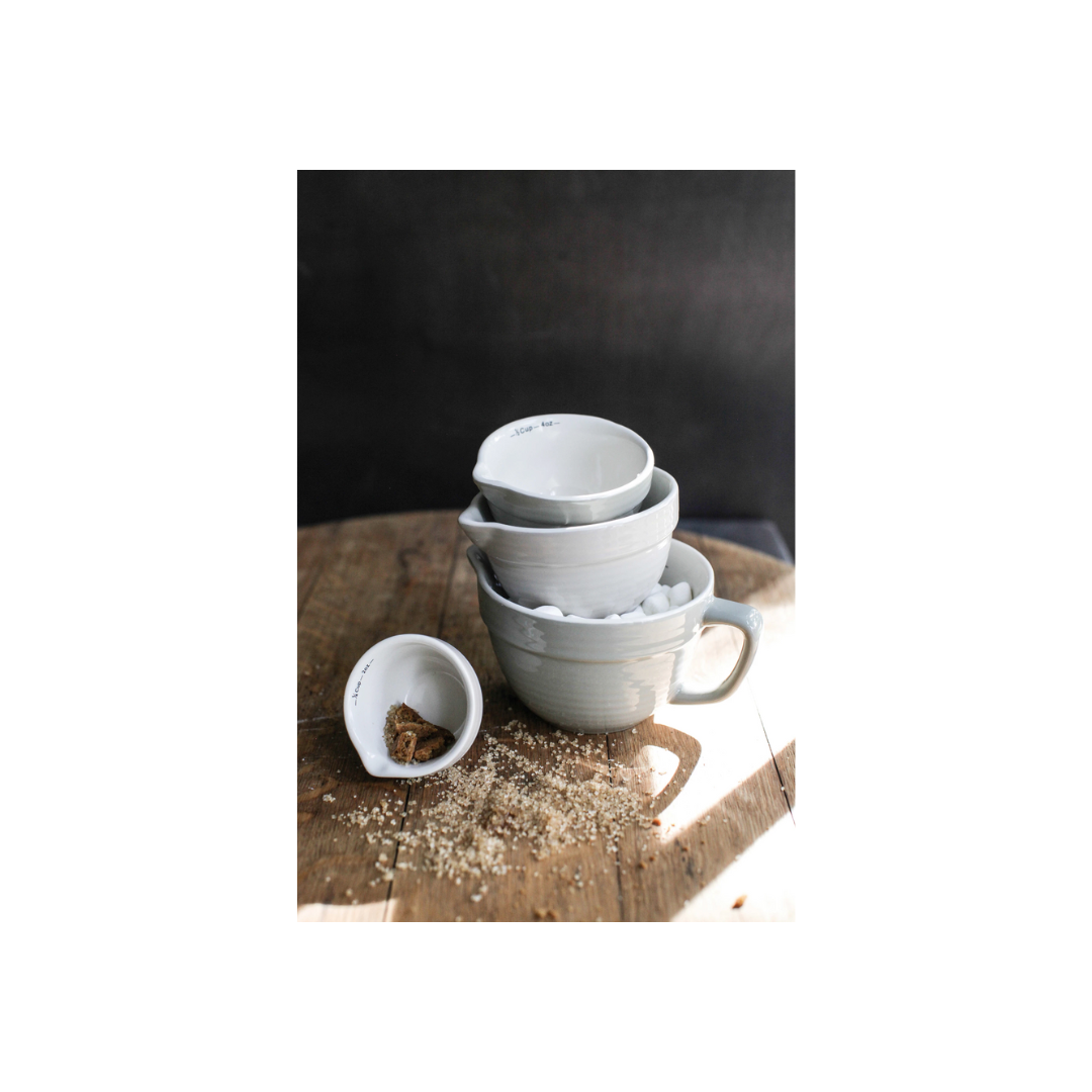 Stoneware Batter Bowl - Set of Four