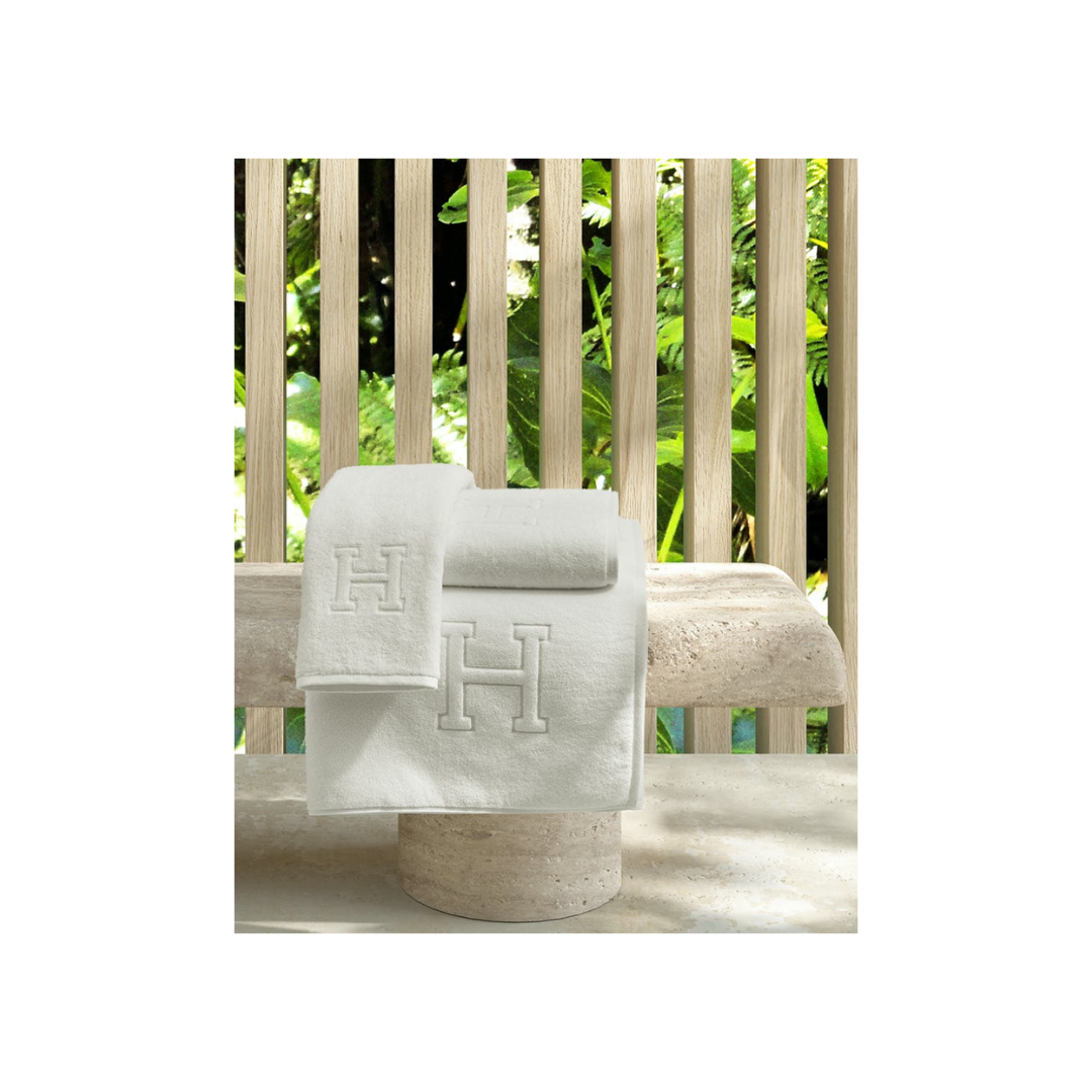 Auberge Lettered Hand Towels