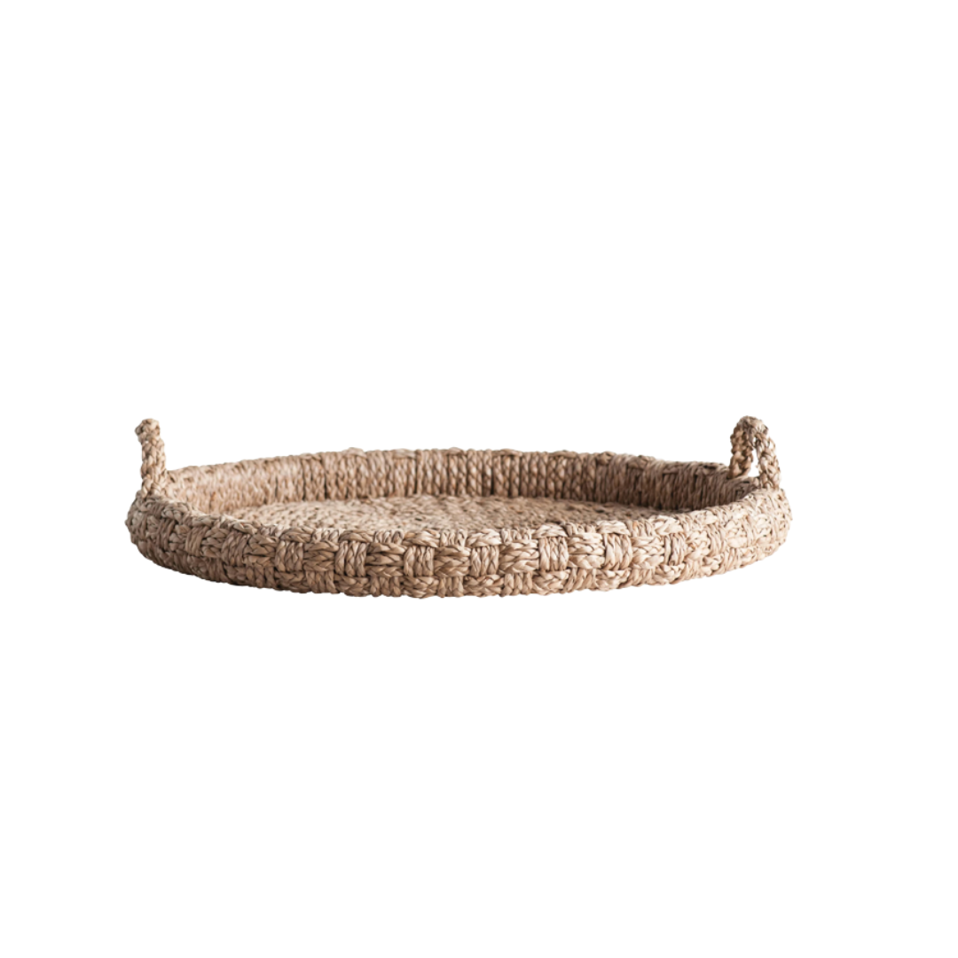Braided Bankuan Tray with Handles