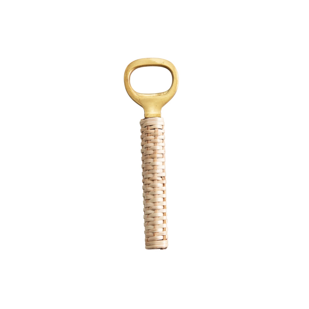 Bottle Opener with Bamboo Wrapped Handle
