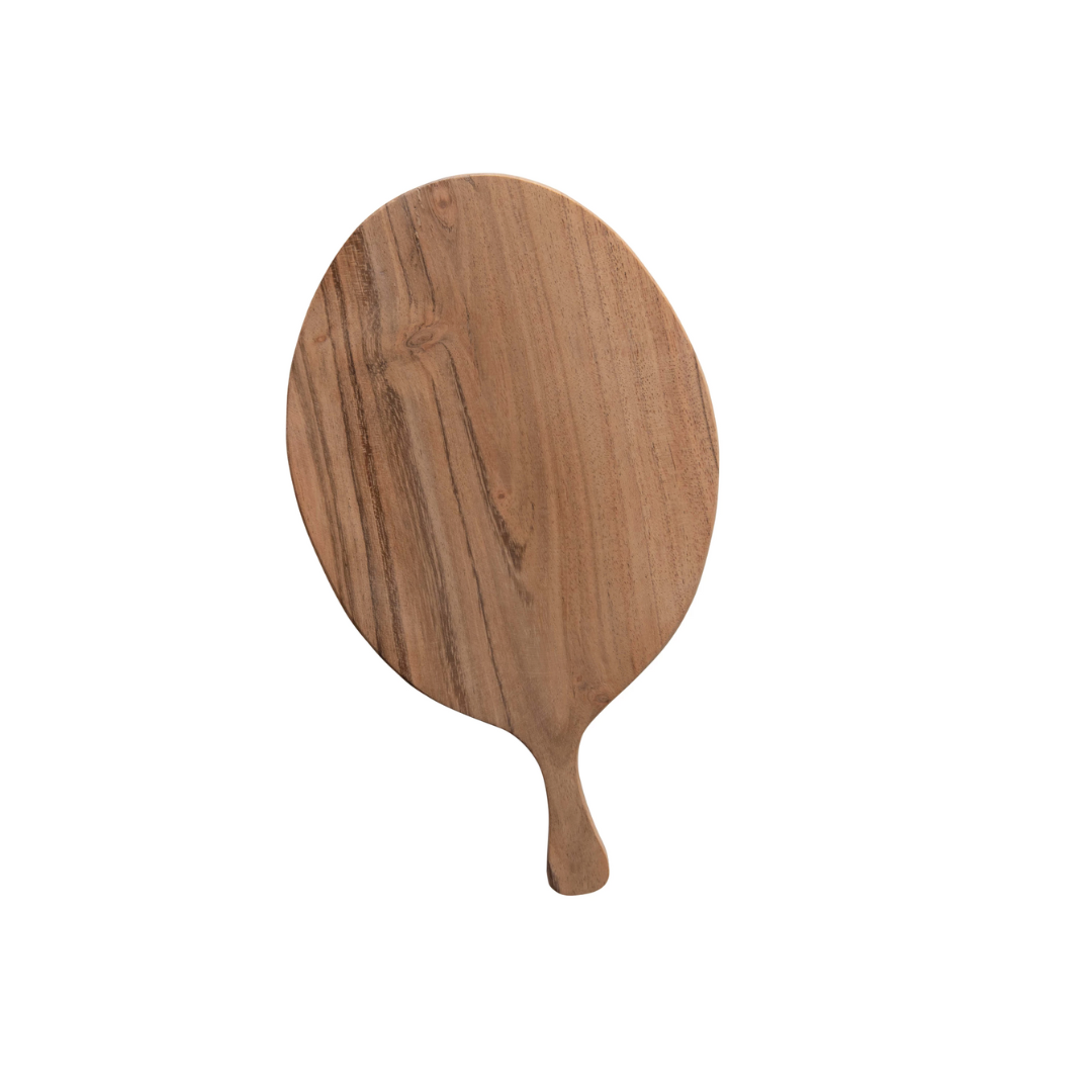 Acacia Wood Cheese Cutting Board with Handle