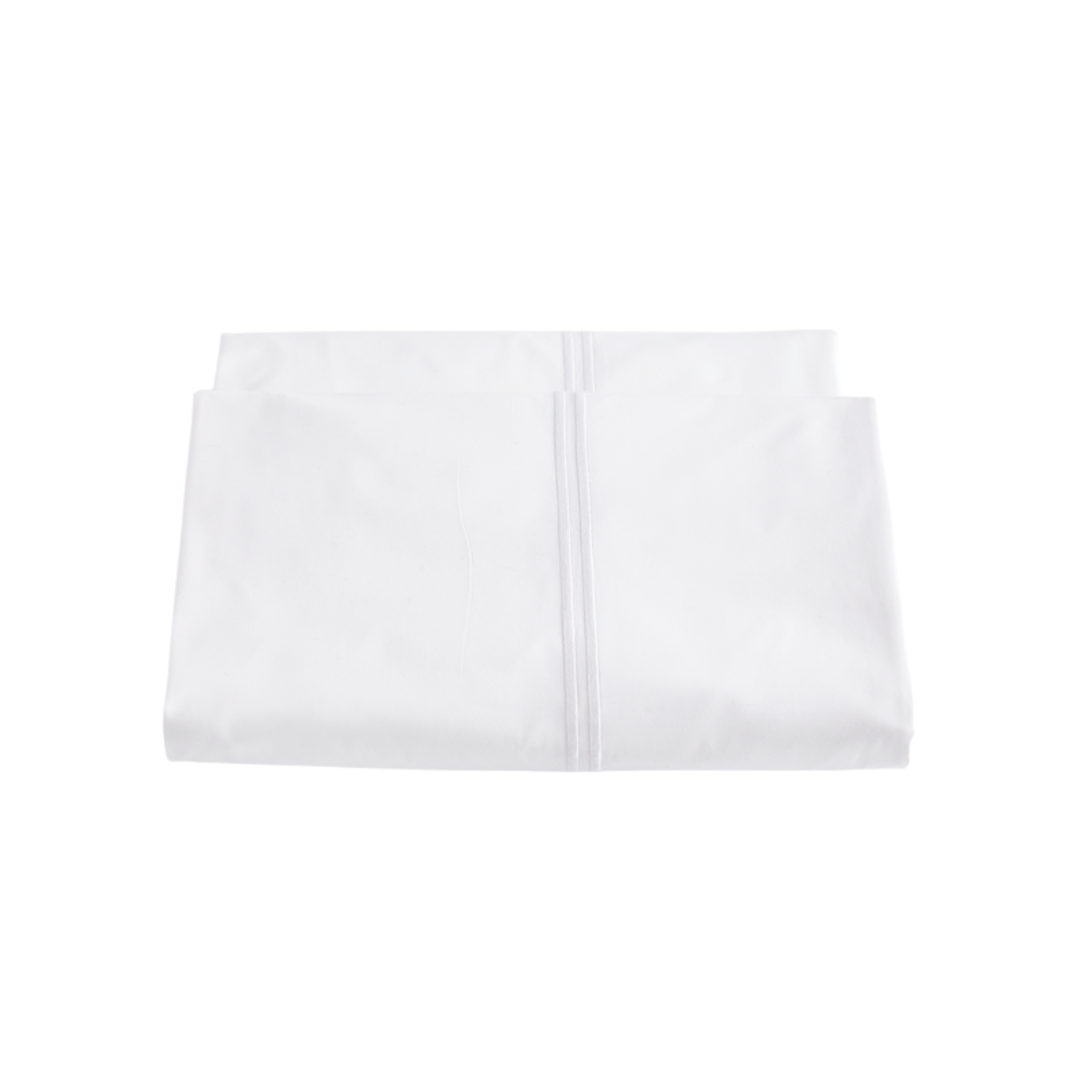Flange White Essex King Duvet