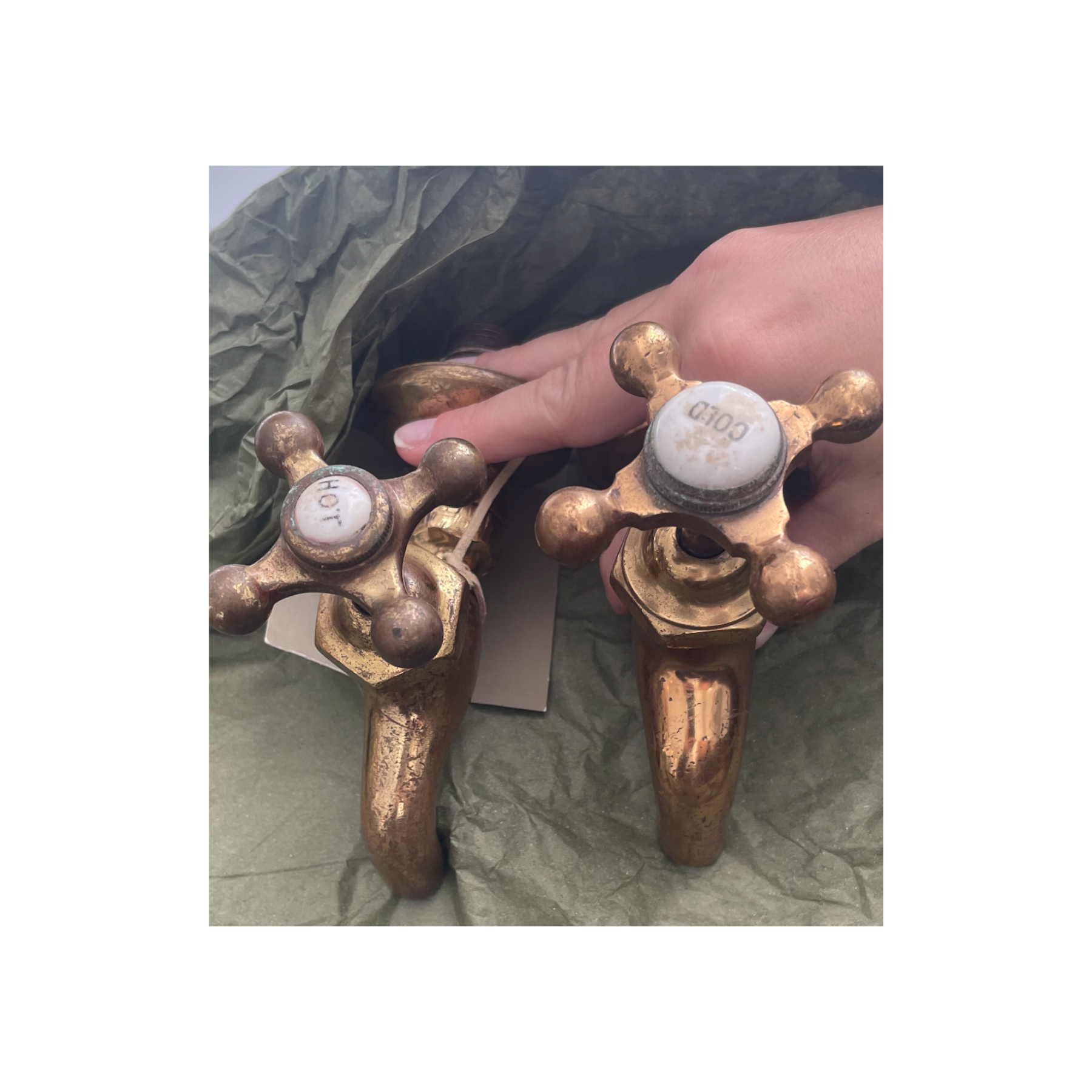 Brass Faucet Set