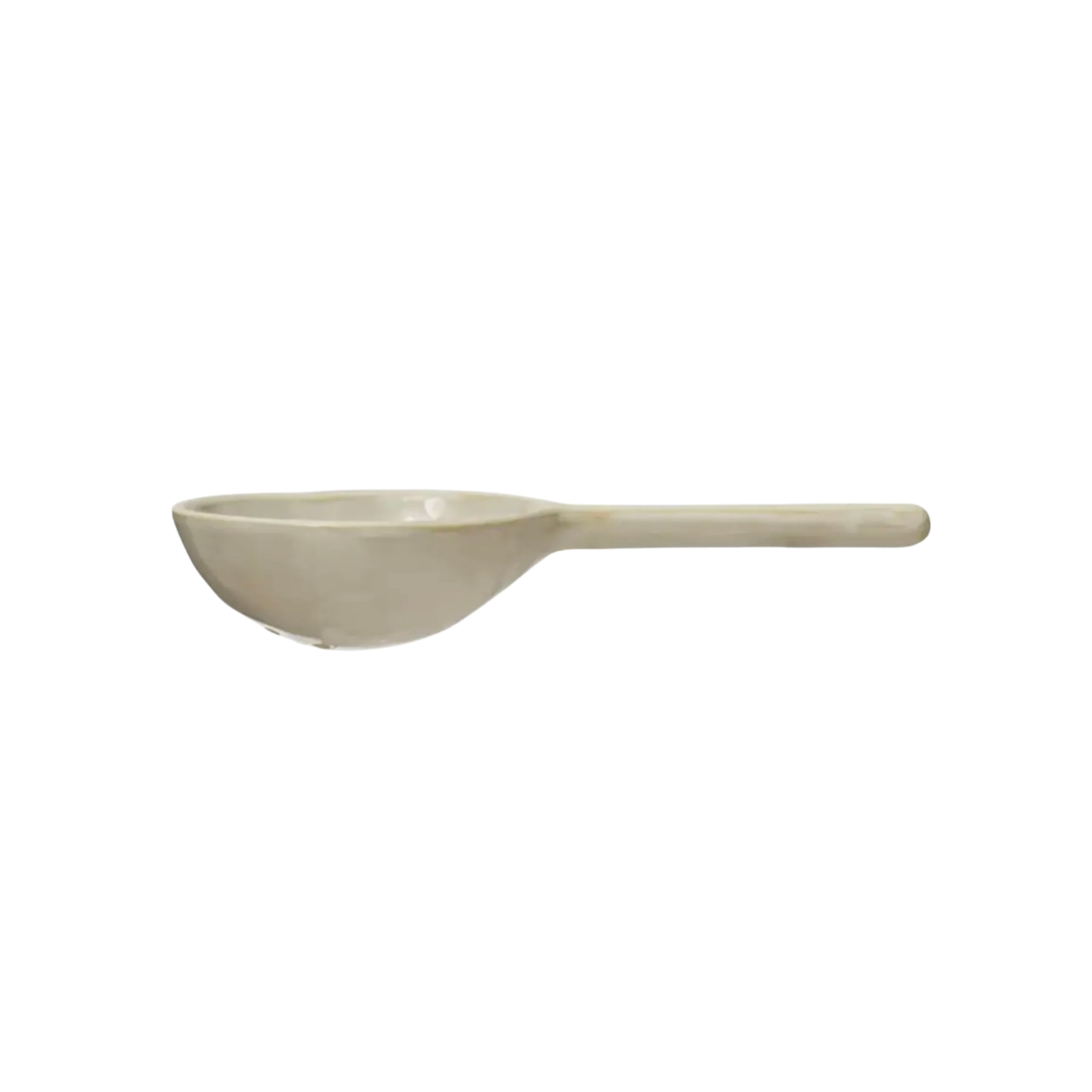 Stoneware Strainer Spoon