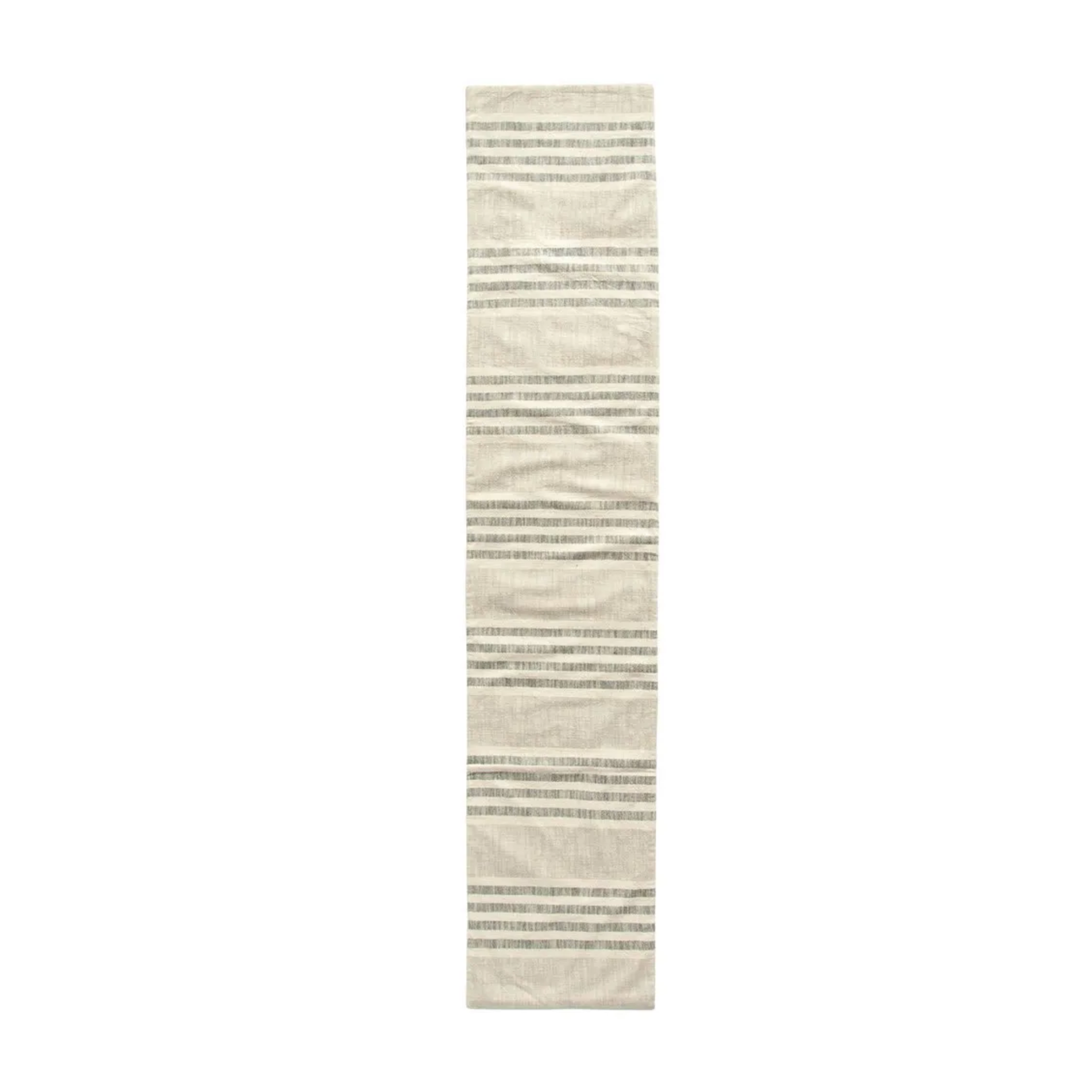 Woven Cotton Stripe Table Runner