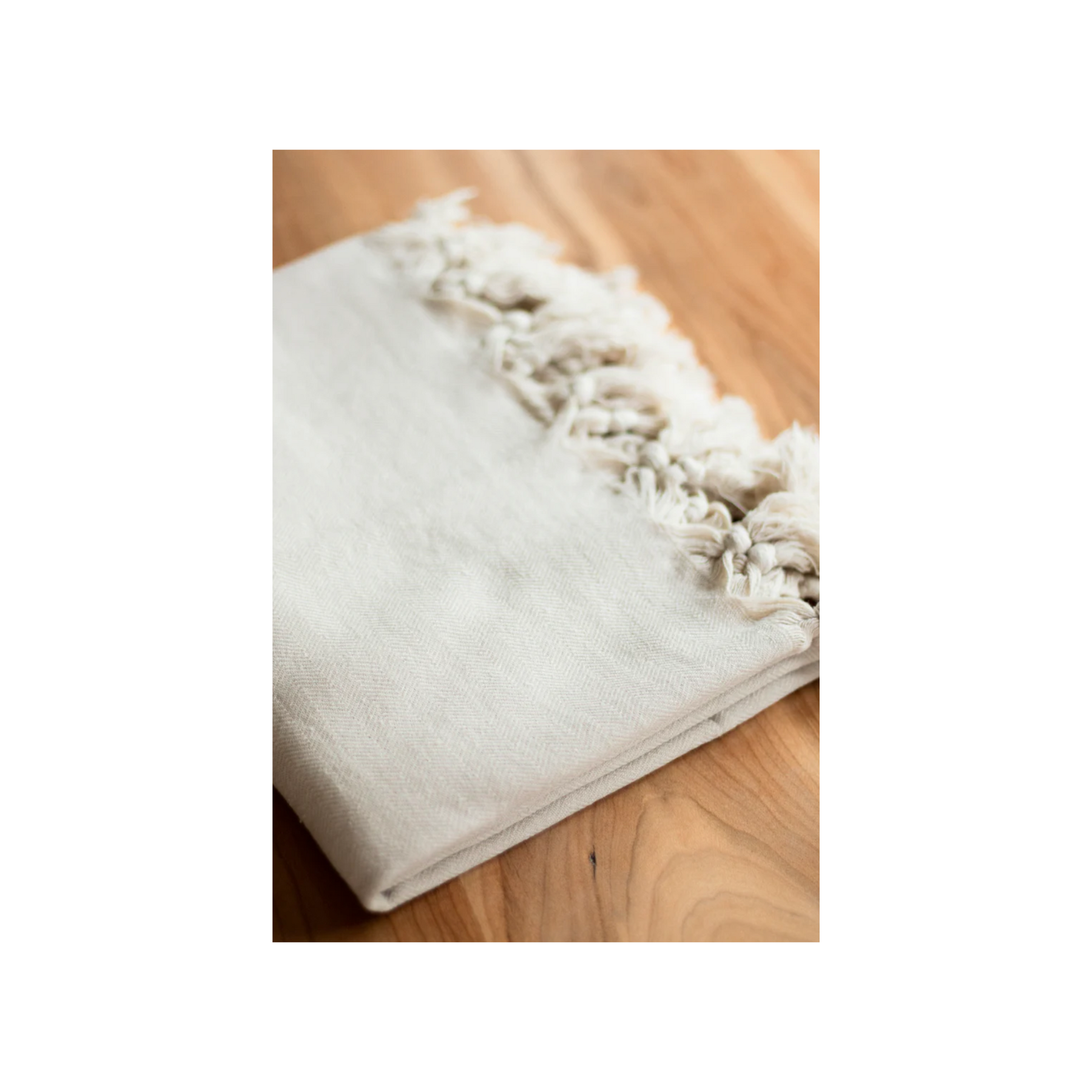 Oversized Turkish Towel - Oat Milk