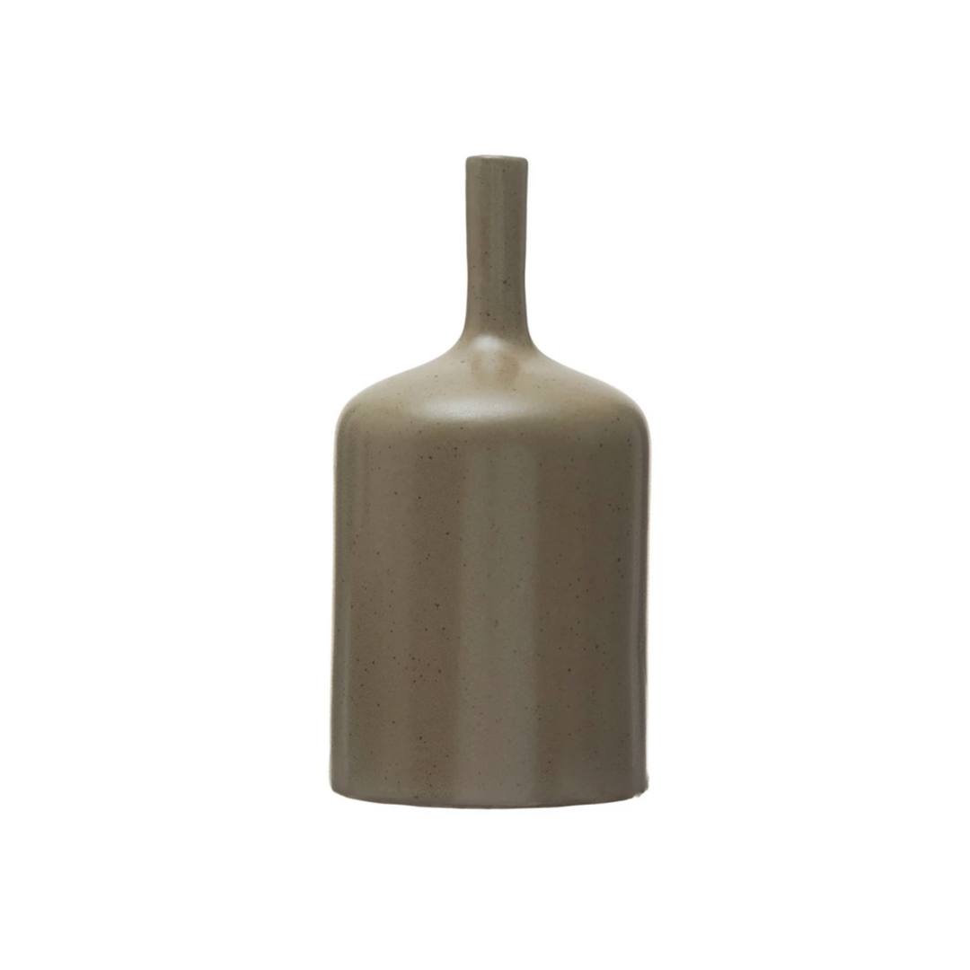 Natural Stoneware Vase - Medium
