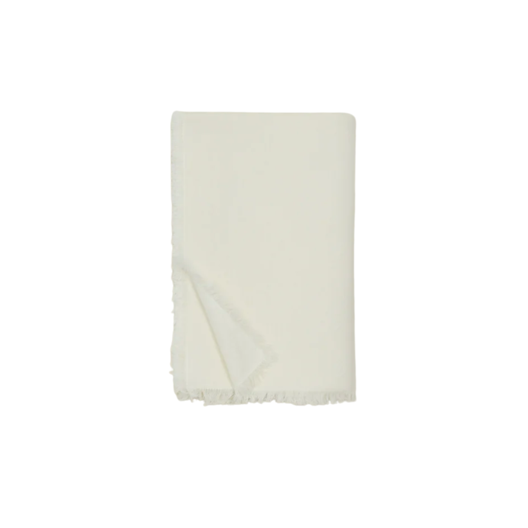 Essential Cotton Ivory Tablecloth