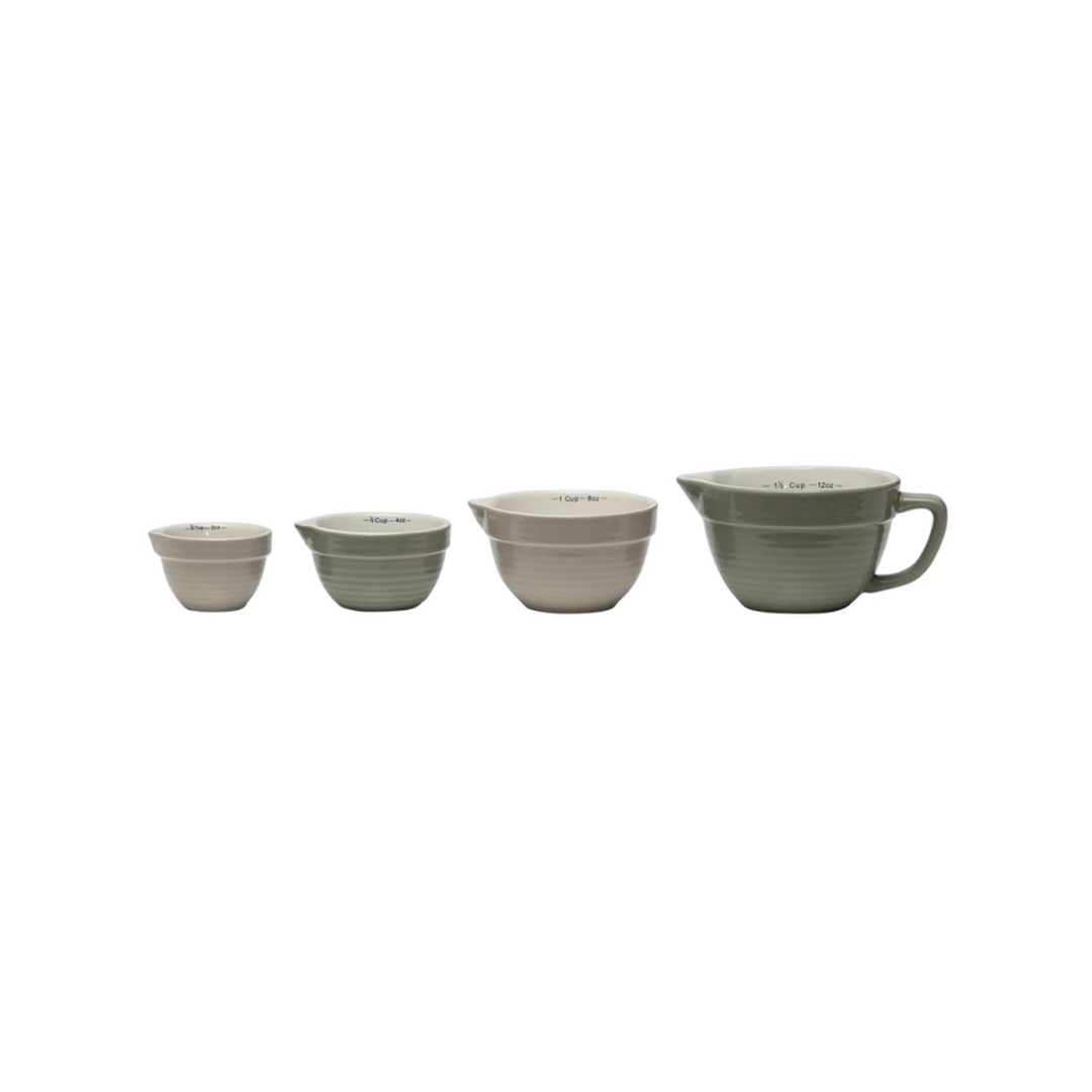 Stoneware Batter Bowl - Set of Four
